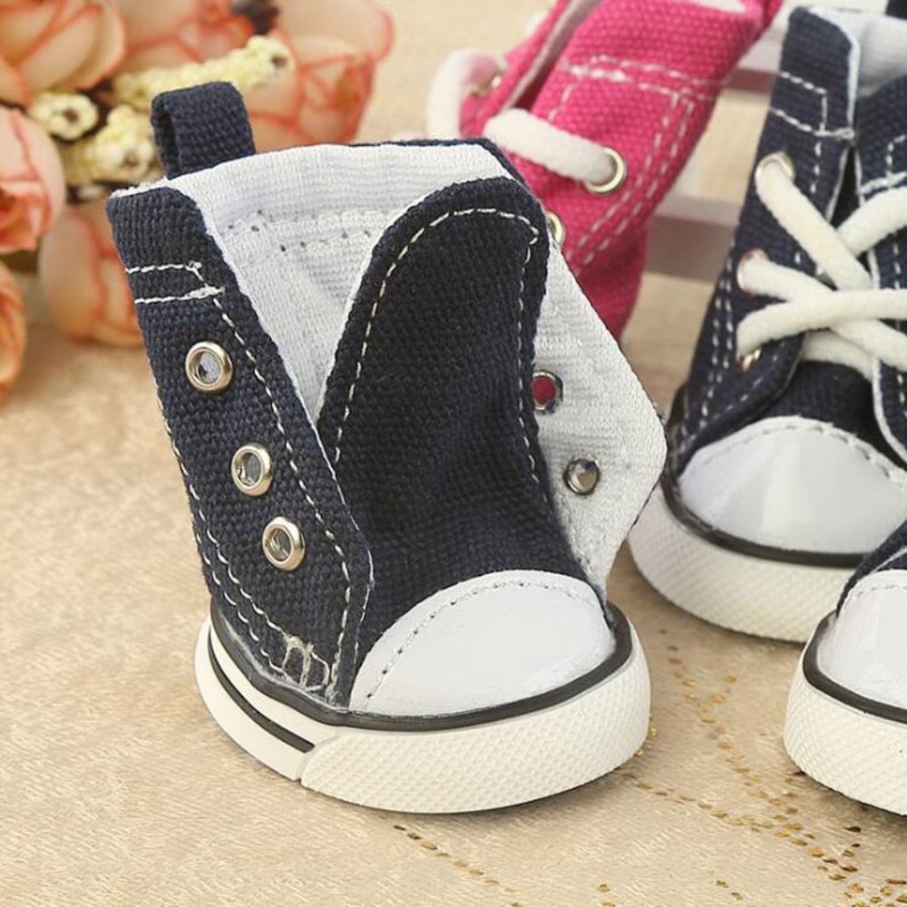 Small Dog Casual Non-slip Sports Boots Puppy Canvas Shoes (Dog and Cat) … - Picture 4 of 7